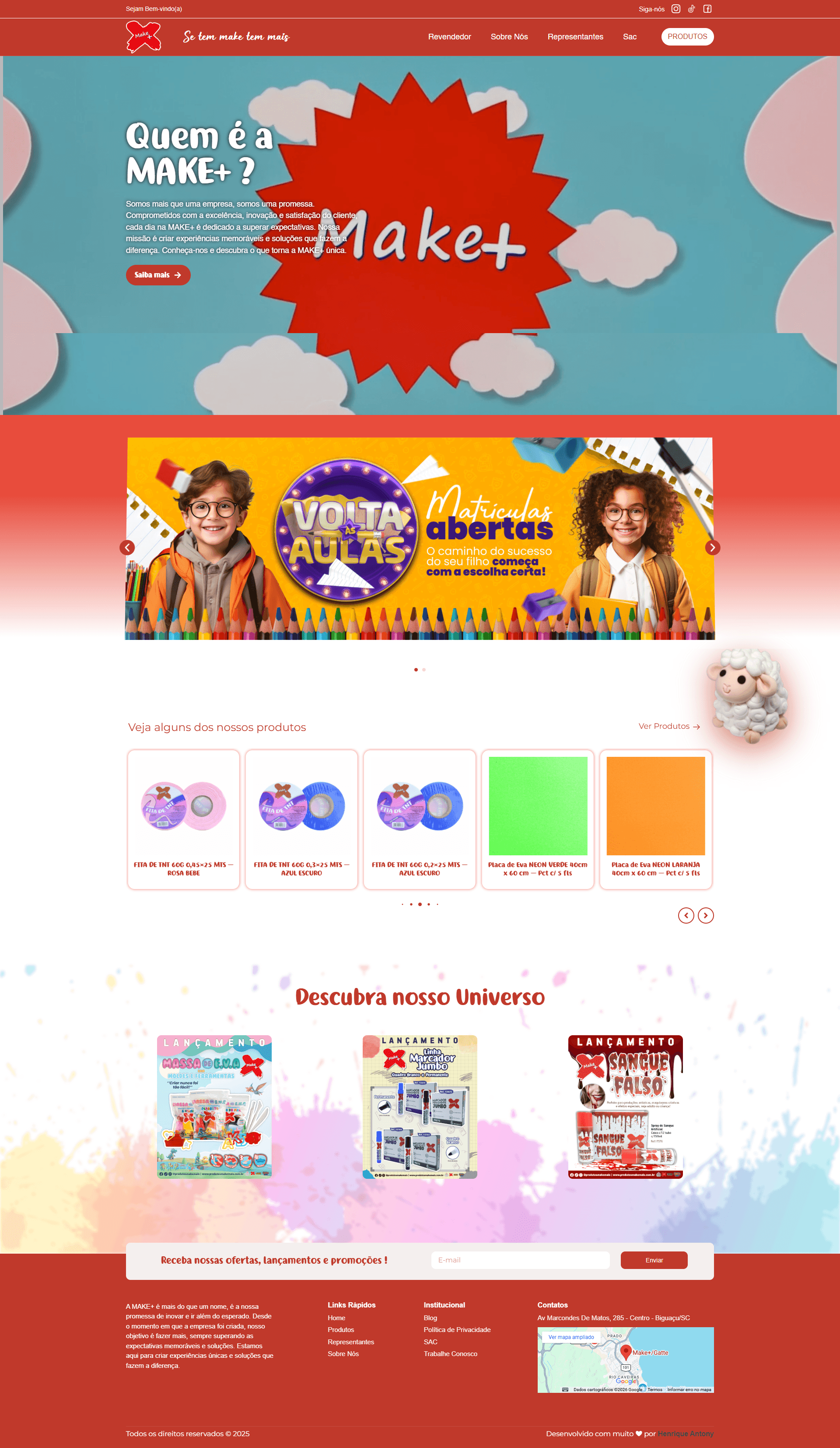 Print site MakeMais Henrique Antony